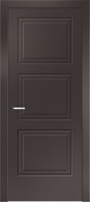 Межкомнатная дверь эмаль горький шоколад Potential doors 245.2 ДГ