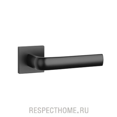 Дверная ручка Aprile Mela Q PREMIUM COLLECTION хром полированный, хром матовый, черный