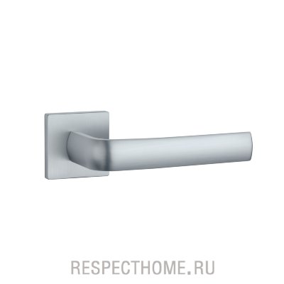 Дверная ручка Aprile Mela Q PREMIUM COLLECTION хром полированный, хром матовый, черный