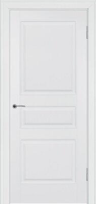 Межкомнатная дверь эмаль белая Potential doors 223 ДГ