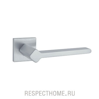 Дверная ручка Aprile Ninfea Q PREMIUM COLLECTION хром полированный, хром шлифованный
