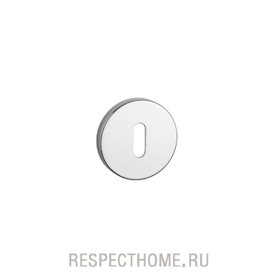 Накладка круглая под ключ OB APRILE, PREMIUM COLLECTION золото, золото матовое, белый