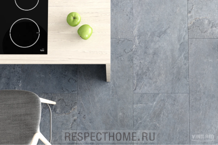 Клеевая кварц-виниловая плитка VINILAM Мальтийский базальт 2,5х475х950 (4,513м2)