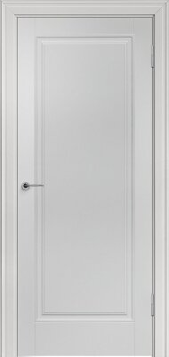 Межкомнатная дверь эмаль светло-серая Potential doors 221 ДГ