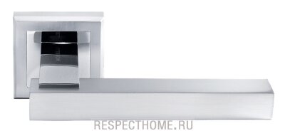 Дверные ручки MORELLI Piquadro MH-37 SC/CP-S Хром/полированный хром
