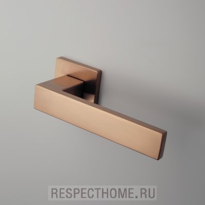 Дверная ручка Aprile Pina Q PREMIUM COLLECTION золото, золото матовое, медь матовая, белый