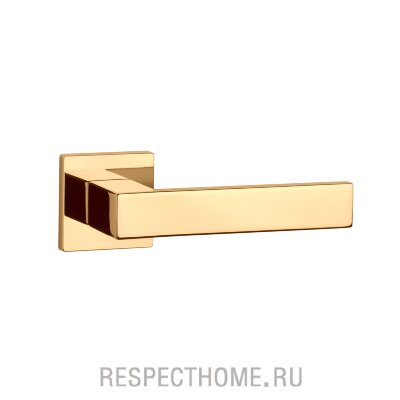 Дверная ручка Aprile Pina Q PREMIUM COLLECTION золото, золото матовое, медь матовая, белый