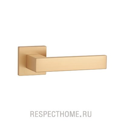 Дверная ручка Aprile Pina Q PREMIUM COLLECTION золото, золото матовое, медь матовая, белый