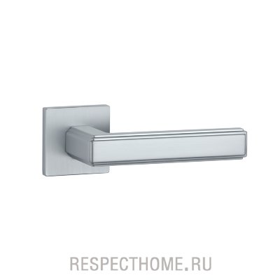 Дверная ручка Aprile Raflesia Q PREMIUM COLLECTION хром полированный, хром матовый, черный