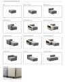 Пуфик Cascate Porte Kubik 750*950 мм