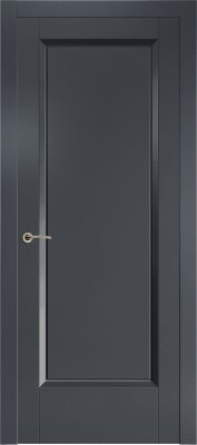 Межкомнатная дверь эмаль чёрная Potential doors 261 ДГ