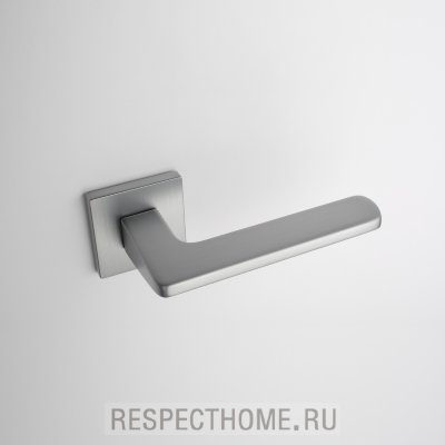Дверная ручка Aprile Yuka Q PREMIUM COLLECTION хром полированный, хром матовый, черный