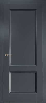 Межкомнатная дверь эмаль чёрная Potential doors 262 ДГ