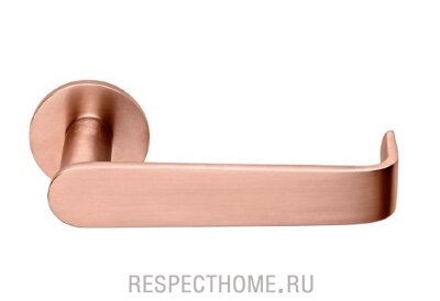 Дверная ручка DND Safety PVD SCB Медь матовая