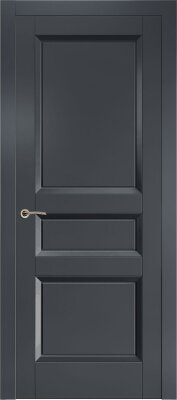 Межкомнатная дверь эмаль чёрная Potential doors 263 ДГ