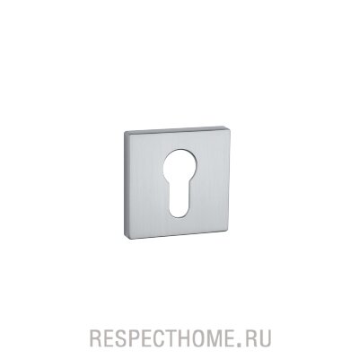 Накладка квадратная под под цилиндр PZ APRILE, PREMIUM COLLECTION хром полированный, хром матовый, никель матовый, графит, черный