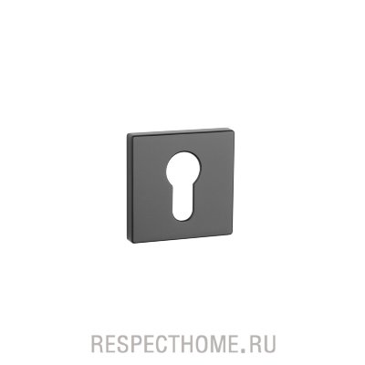 Накладка квадратная под под цилиндр PZ APRILE, PREMIUM COLLECTION хром полированный, хром матовый, никель матовый, графит, черный