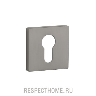 Накладка квадратная под под цилиндр PZ APRILE, PREMIUM COLLECTION хром полированный, хром матовый, никель матовый, графит, черный