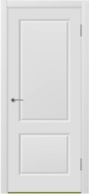 Межкомнатная дверь эмаль белая Potential doors 212 ДГ