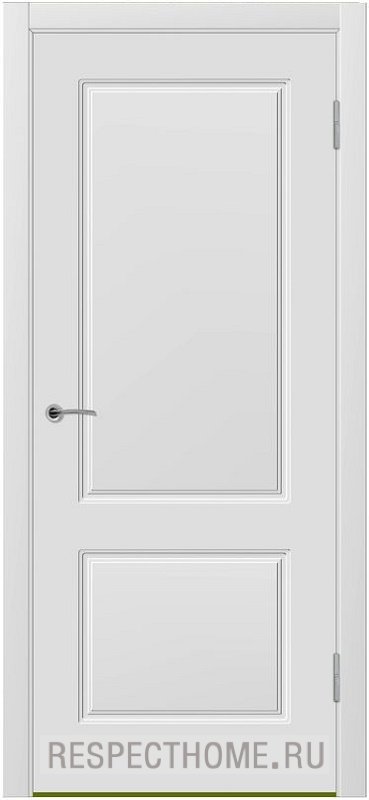 Межкомнатная дверь эмаль белая Potential doors 212 ДГ