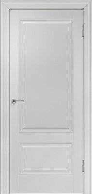 Межкомнатная дверь эмаль светло-серая Potential doors 224 ДГ
