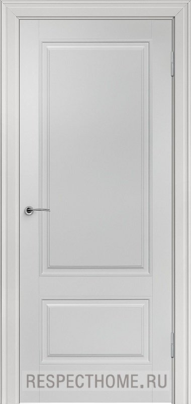 Межкомнатная дверь эмаль светло-серая Potential doors 224 ДГ