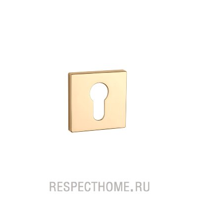 Накладка квадратная под под цилиндр PZ APRILE PREMIUM COLLECTION золото, золото матовое, медь матовая, белый
