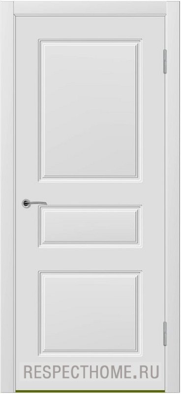 Межкомнатная дверь эмаль белая Potential doors 213 ДГ