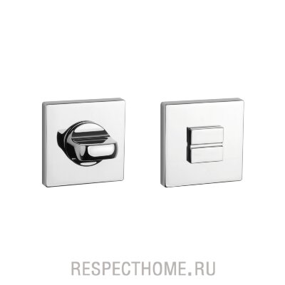 Накладка сантехническая квадратная WC APRILE,  PREMIUM COLLECTION хром полированный, хром матовый, никель матовый, графит, черный