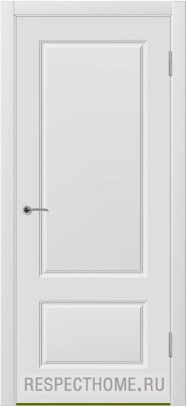 Межкомнатная дверь эмаль белая Potential doors 214 ДГ