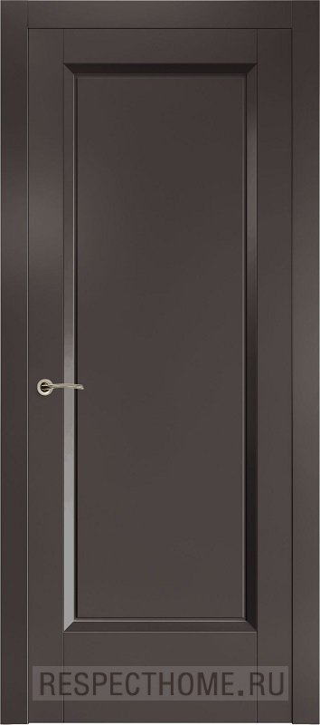 Межкомнатная дверь эмаль горький шоколад Potential doors 261 ДГ