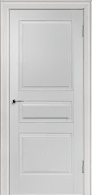 Межкомнатная дверь эмаль светло-серая Potential doors 223 ДГ