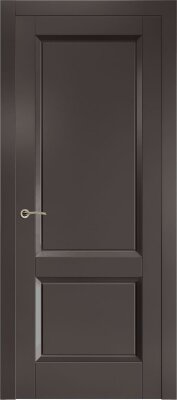 Межкомнатная дверь эмаль горький шоколад Potential doors 262 ДГ