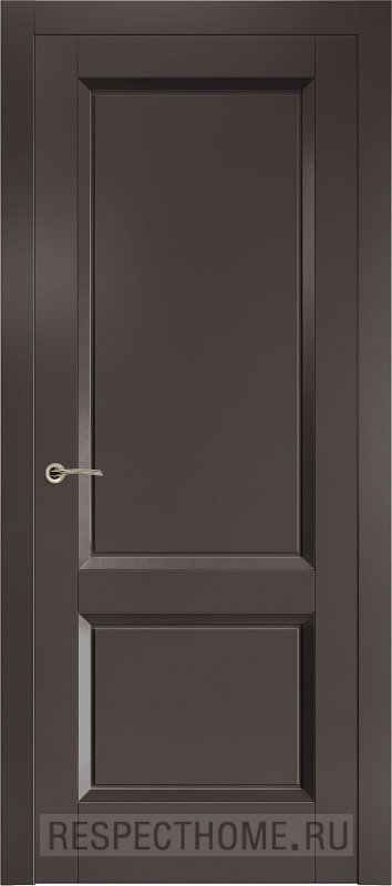 Межкомнатная дверь эмаль горький шоколад Potential doors 262 ДГ