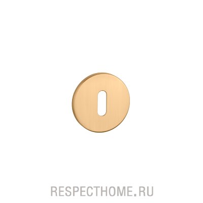 Накладка круглая под ключ OB APRILE, PRESTIGE COLLECTION золото, золото матовое, медь матовая, белый