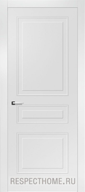 Межкомнатная дверь эмаль белая Potential doors 243.1 ДГ