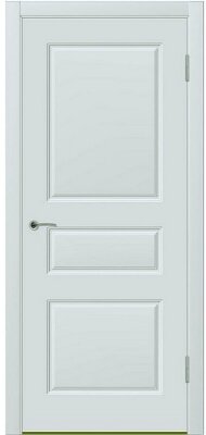 Межкомнатная дверь эмаль серая Potential doors 213 ДГ
