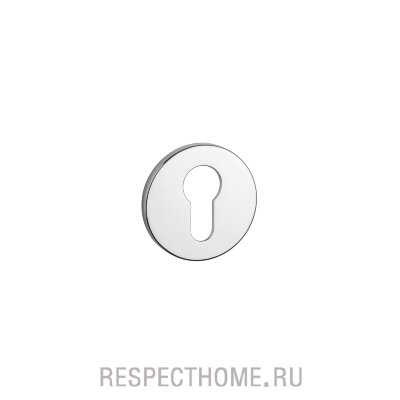 Накладка круглая под цилиндр цилиндр PZ APRILE, PRESTIGE COLLECTION хром полированный, хром матовый, хром шлифованный, никель матовый, графит, черный