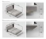 Кровать Cascate Porte Lukas, спальное место 1800*2000мм