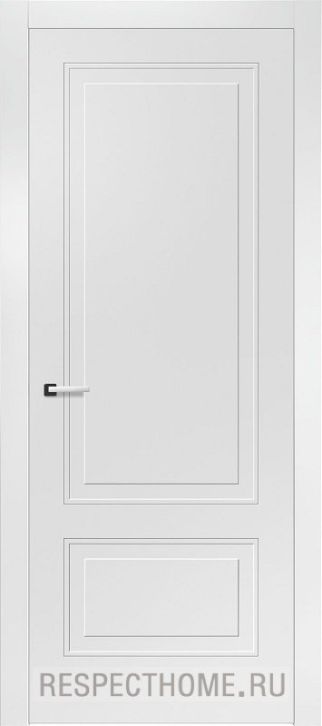 Межкомнатная дверь эмаль белая Potential doors 244.1 ДГ