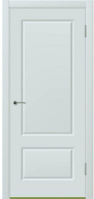 Межкомнатная дверь эмаль серая Potential doors 214 ДГ