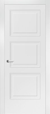 Межкомнатная дверь эмаль белая Potential doors 245.1 ДГ