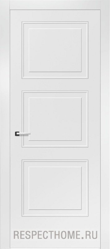 Межкомнатная дверь эмаль белая Potential doors 245.1 ДГ