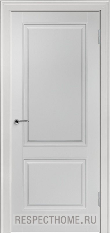 Межкомнатная дверь эмаль светло-серая Potential doors 222 ДГ