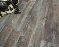 Клеевая кварц-виниловая плитка Fine Floor Wood FF-1418 Дуб Этна