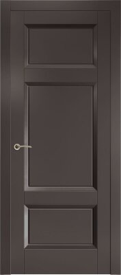 Межкомнатная дверь эмаль горький шоколад Potential doors 266 ДГ