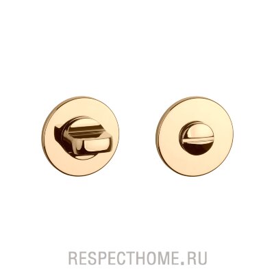 Накладка сантехническая круглая WC APRILE, PRESTIGE COLLECTION золото, золото матовое, медь матовая