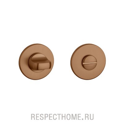 Накладка сантехническая круглая WC APRILE, PRESTIGE COLLECTION золото, золото матовое, медь матовая