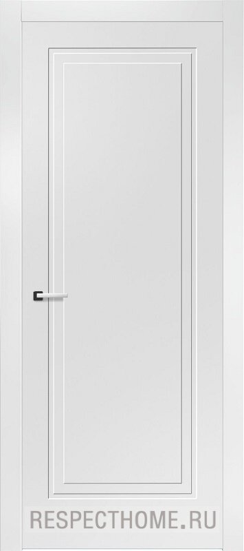 Межкомнатная дверь эмаль белая Potential doors 241.2 ДГ
