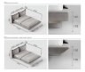 Кровать Cascate Porte Brit, спальное место 2000*2000мм